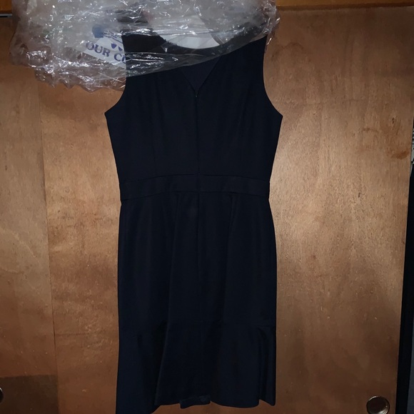 Navy Blue Banana Republic Dress Size 8 - Picture 2 of 4